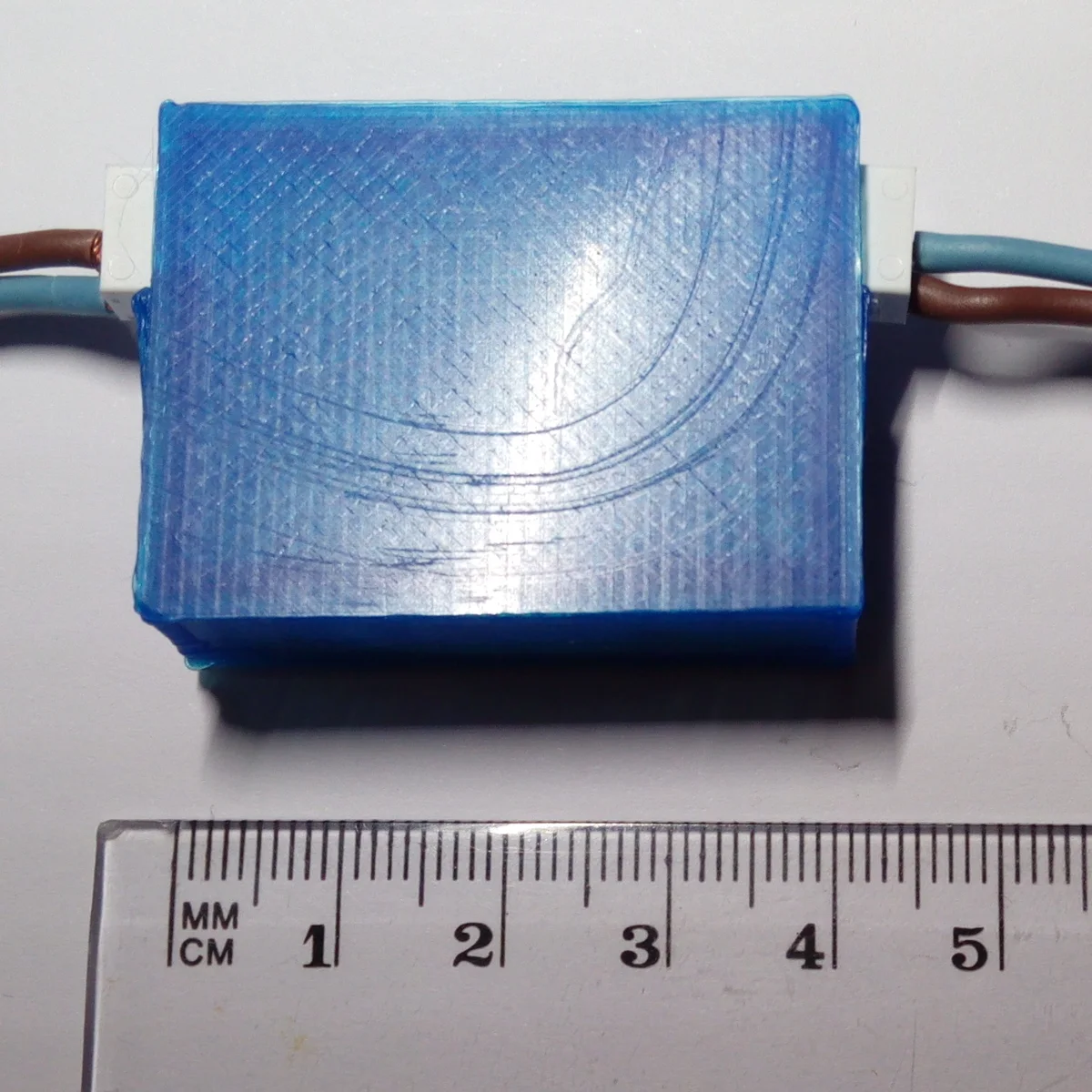 Bestückte BlueNodes-Platine als Fotografie der realen Hardware